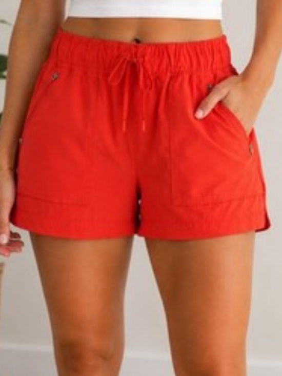 Outdoor Voices Pants - Outdoor Voices Women’s Red/Pink Athletic Shorts Rek Trek Anti-Odor Anti-Abrasion